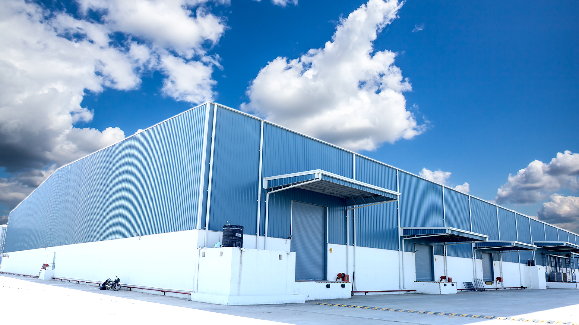 Vrindavan PEB Project Mathura - Industrial Steel Structure by JEW Steel