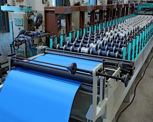 GI Sheet Roll Forming Machine - Roofing Sheet Manufacturing Lucknow