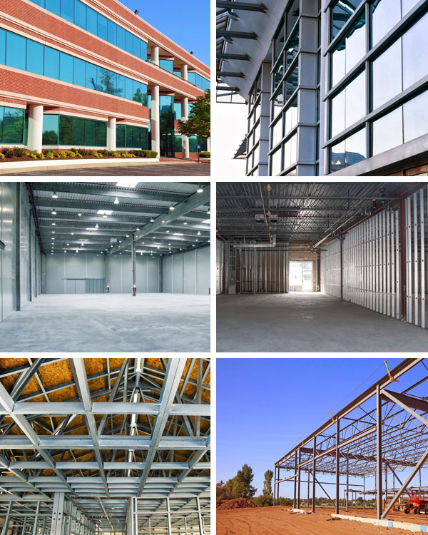 Industrial Steel Warehouse Structure - PEB Manufacturing Lucknow